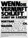 Plakate (handgemacht) für Kulturbundveranstaltungen