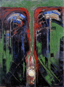 Leben I Öl/Lw. 80x60 cm (Privatbesitz) Leben I Öl/Lw. 80x60 cm (Privatbesitz)