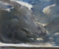 Große Wolke 2008 Öl/Lw. 60x50 cm Große Wolke 2008 Öl/Lw. 60x50 cm