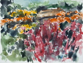 Noldegarten Aquarell 30x40 cm Noldegarten Aquarell 30x40 cm