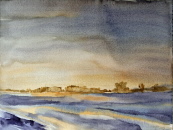 Märkischer Herbst Aquarell 24x32 cm Märkischer Herbst Aquarell 24x32 cm
